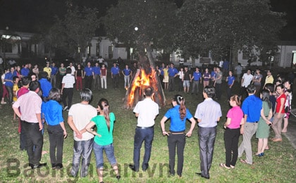 Đoàn Khối CCQ tỉnh đi thực tế tại Tổng đội TNXP 5