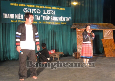 Huyện Đoàn Quế Phong tổ chức giao lưu “Thanh niên chung tay thắp sáng niềm tin”