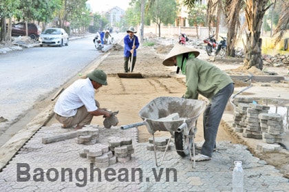 Phường Hưng Bình chỉnh trang, nâng cấp các tuyến đường nội thị