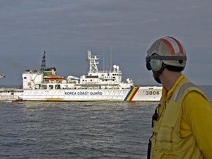 Tàu tuần duyên Hàn Quốc gặp nạn làm 5 người chết