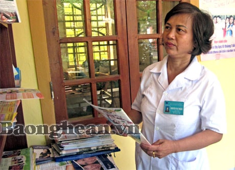 Nữ trạm trưởng tâm huyết, cần mẫn