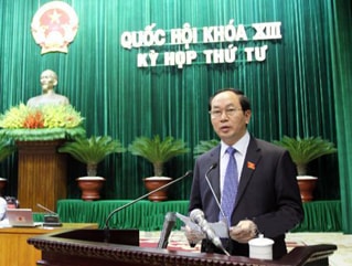 Quốc hội nghe báo cáo 2 dự án luật về quốc phòng, an ninh