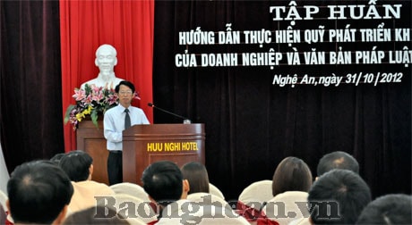 Hướng dẫn thực hiện các văn bản về Quỹ phát triển khoa học và công nghệ