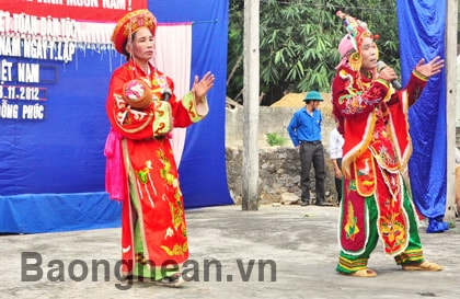 Ngày hội đại đoàn kết tại xã Đồng Thành- Yên Thành