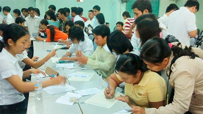 Hơn 900 lao động về nước đúng hạn đăng ký dự thi tiếng Hàn Quốc