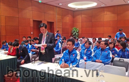 Đoàn Nghệ An đóng góp ý kiến tại Đại hội Đoàn TNCS Hồ Chí Minh