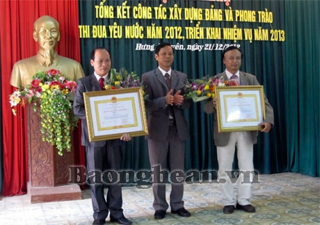 Hưng Nguyên triển khai nhiệm vụ trọng tâm năm 2013