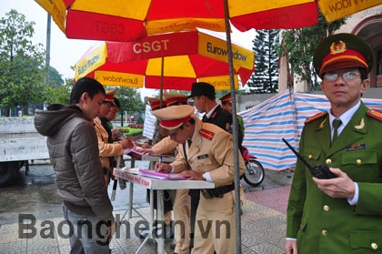 Triển khai tấn công, trấn áp tội phạm đảm bảo an ninh dịp Tết Nguyên đán 2013