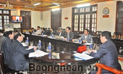 Hội nghị trực tuyến toàn quốc triển khai Nghị quyết của Quốc hội về nhiệm vụ phát triển KT- XH năm 2013