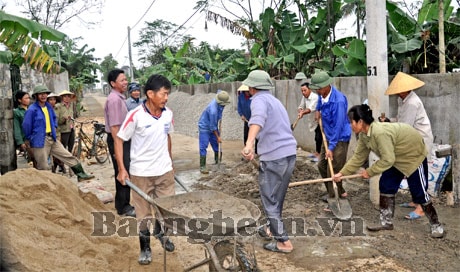 HĐND xã Nghi Long (Nghi Lộc): Hiệu quả giám sát trong xây dựng nông thôn mới