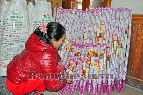 Làng nghề hương trầm Quỳ Châu vào mùa