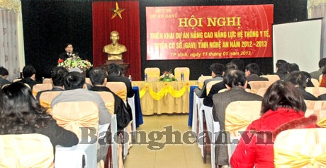 Triển khai Dự án tăng cường năng lực hệ thống Y tế tuyến cơ sở