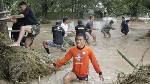 Lũ lụt ở Philippines, hơn 5.000 người phải sơ tán khẩn cấp