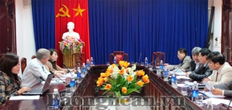 Chủ tịch UBND tỉnh làm việc với Quỹ đầu tư APSEED