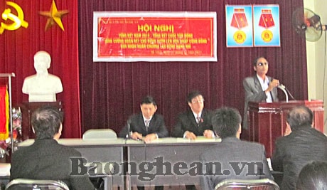 Tỉnh Hội người mù đón nhận Huân chương Lao động hạng Nhì