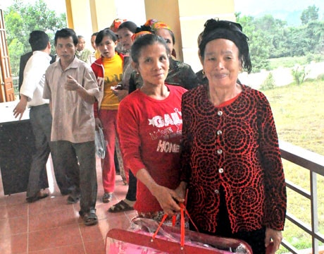 Tết sớm ở vùng tái định cư Thủy điện Bản Vẽ