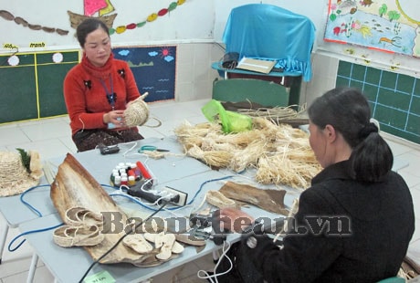 Trao giải hội thi làm đồ dùng đồ chơi dạy học mầm non