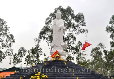 Khánh thành tượng Phật Quan Thế Âm tại Chùa Tu (Nghi Lộc)