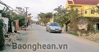 Dự án “đường làng nghề” hay “đường 205”  ở xã Đô Thành?