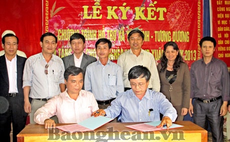 Sở Y tế Nghệ An giúp đỡ xã nghèo Yên Tĩnh