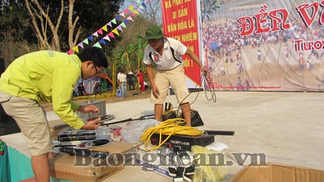 Tương Dương hoàn thành công tác chuẩn bị cho lễ hội Đền Vạn – Cửa Rào