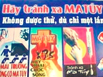 Thi sáng tác tranh cổ động phòng, chống ma túy