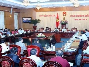 UBTV Quốc hội bàn về dự án Luật Tiếp công dân