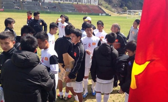 Sanix Cup 2013: U17 HA.GL - Arsenal JMG thua ĐT U17 Nhật Bản 1- 2