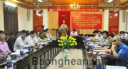 Phát huy sức mạnh của cả hệ thống chính trị trong công tác quản lý về đảm bảo TTATGT