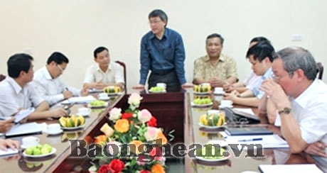 Bộ TT&TT khảo sát hiện trạng mạng viễn thông công ích tại huyện Thanh Chương