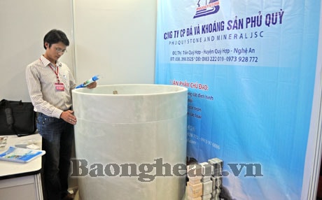 Hội Vật liệu xây dựng Nghệ An tham gia triển lãm quốc tế xây dựng Vietbuild 2013