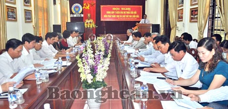 Liên minh HTX Nghệ An đóng góp ý kiến vào Dự thảo sửa đổi Hiến pháp 1992 và Luật Đất đai sửa đổi