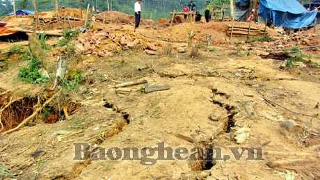 Truy quét "vàng tặc" ở Huôi Hạng (xã Cắm Muộn- Quế Phong)