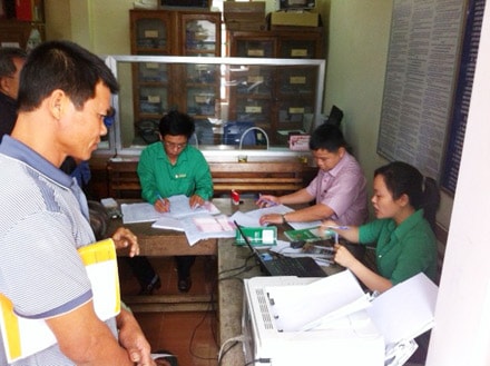 Nam Anh (Nam Đàn): Giải ngân vốn tín dụng HSSV