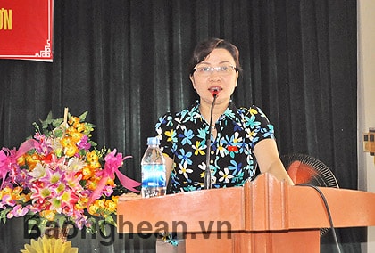 Đại biểu Quốc hội tiếp xúc cử tri tại xã Ngọc Sơn (Thanh Chương)