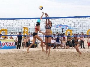 Khai mạc giải bóng chuyền bãi biển nữ quốc tế châu Á