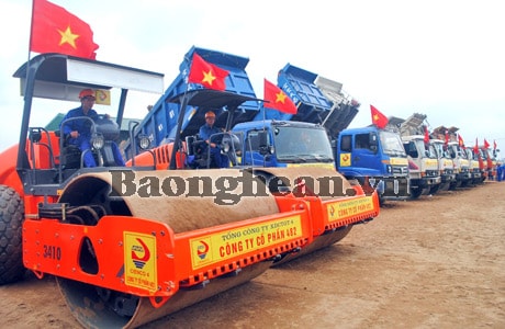 Khởi công dự án xây dựng Nhà ga hành khách- Cảng hàng không Vinh