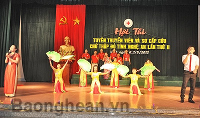 Hội thi tuyên truyền viên, sơ cấp cứu Chữ Thập đỏ tỉnh  Nghệ An lần thứ 2