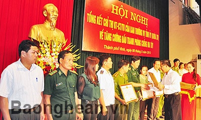 Tăng cường sự lãnh đạo của các cấp ủy đảng trong đấu tranh phòng chống ma túy