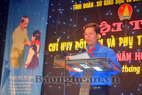 Hội thi “Chỉ huy đội giỏi, phụ trách Sao tài năng”