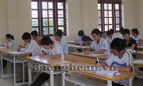 Sở Giáo dục và Đào tạo công bố môn thi thứ 3 vào lớp 10