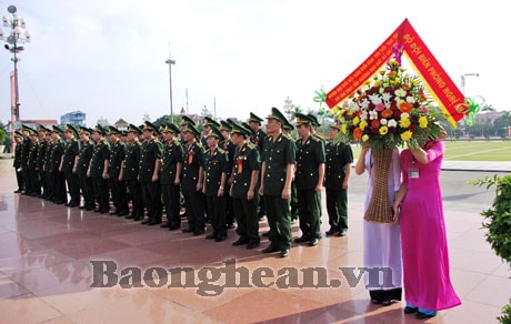 Đảng ủy BĐBP Nghệ An: Tuyên dương các điển hình học tập và làm theo Bác