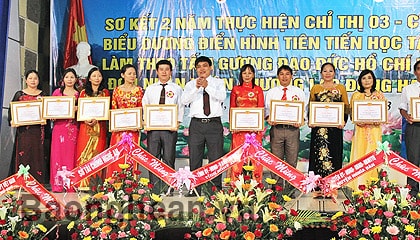 Hội thi bí thư chi bộ - cách làm sáng tạo ở Thái Hòa