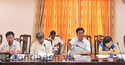 Đoàn công tác Ủy ban Dân tộc làm việc với Ủy ban nhân dân tỉnh Nghệ An