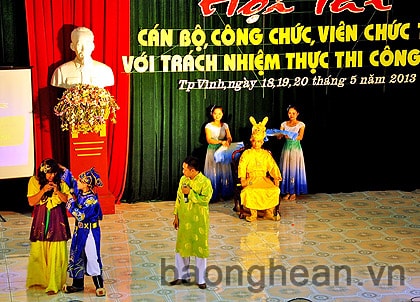 Khai mạc hội thi cán bộ công chức trẻ với thực thi công vụ