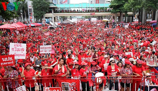 Thái Lan: Phe Áo đỏ kỷ niệm 3 năm "ngày đổ máu"