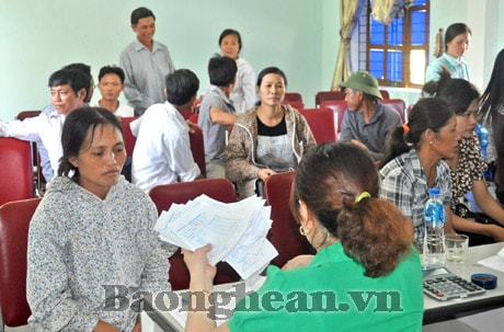 Ngân hàng CSXH Nghệ An: Giải ngân 2,1 tỷ đồng cho hộ nghèo và hộ cận nghèo vay