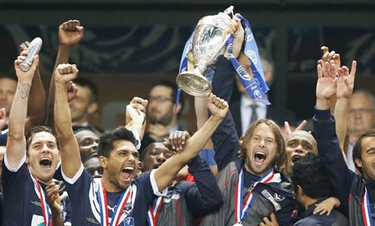 Đánh bại Evian 3-2, Bordeaux giành cúp QG Pháp