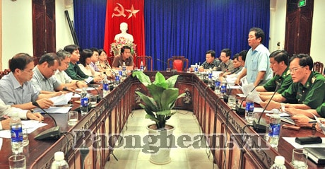 Kiểm tra công tác chuẩn bị lễ khánh thành mốc quốc giới 460