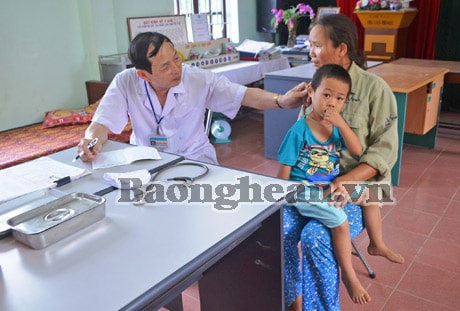 Y đức ở một trạm xá anh hùng